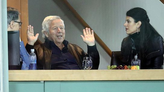 MLB Notebook: MLB in need of an 11th hour save in labor talks. Who is their Robert Kraft? taken at BSJ Headquarters (Red Sox)